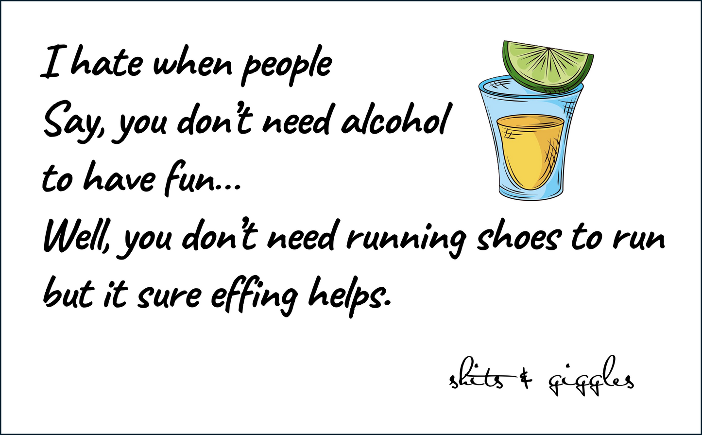 Don't need alcohol, said no one ever!