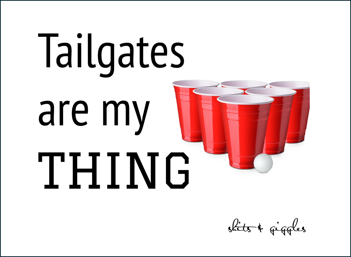 Tailgate Fun Beer Pong 🥤