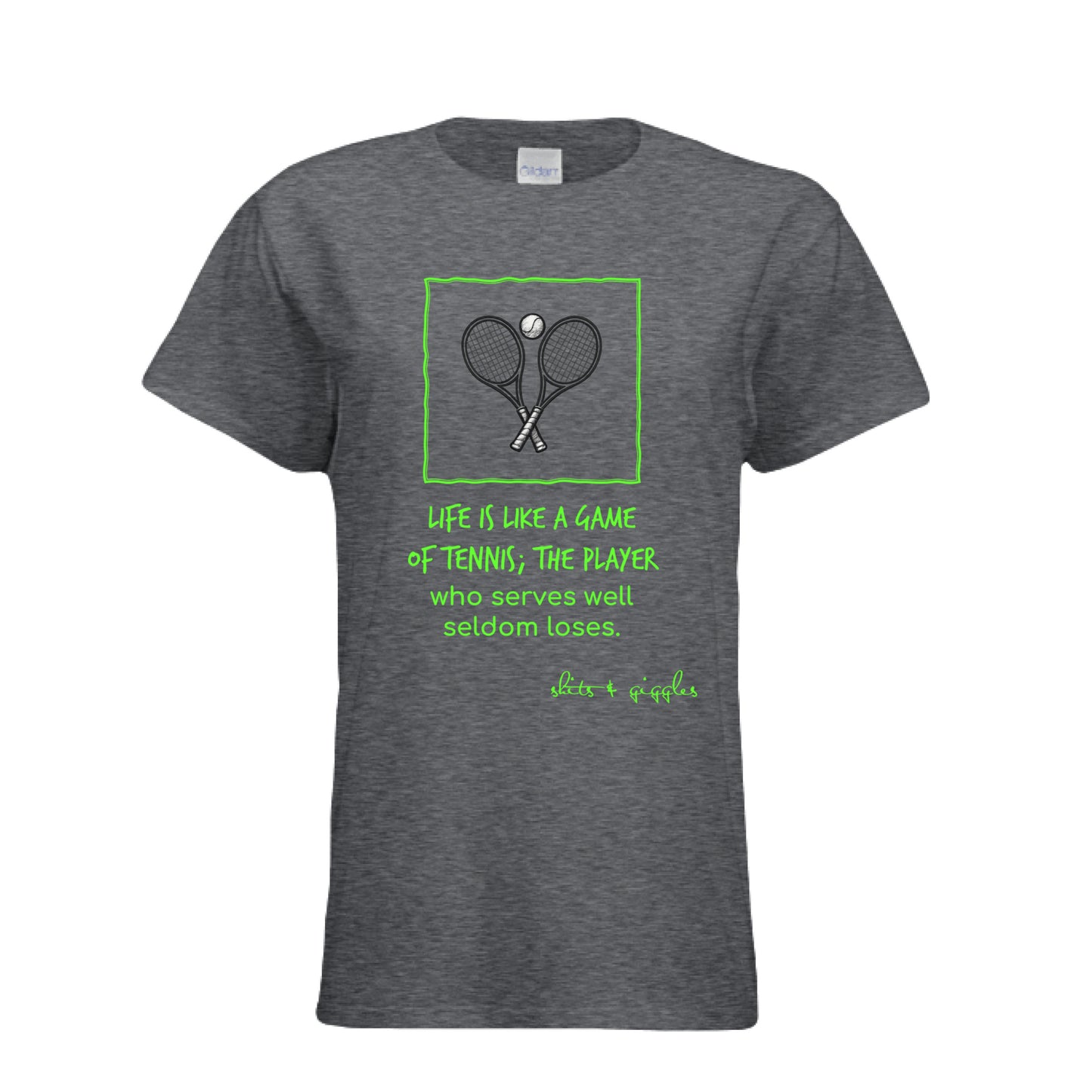 DARK HEATHER - FRONT
