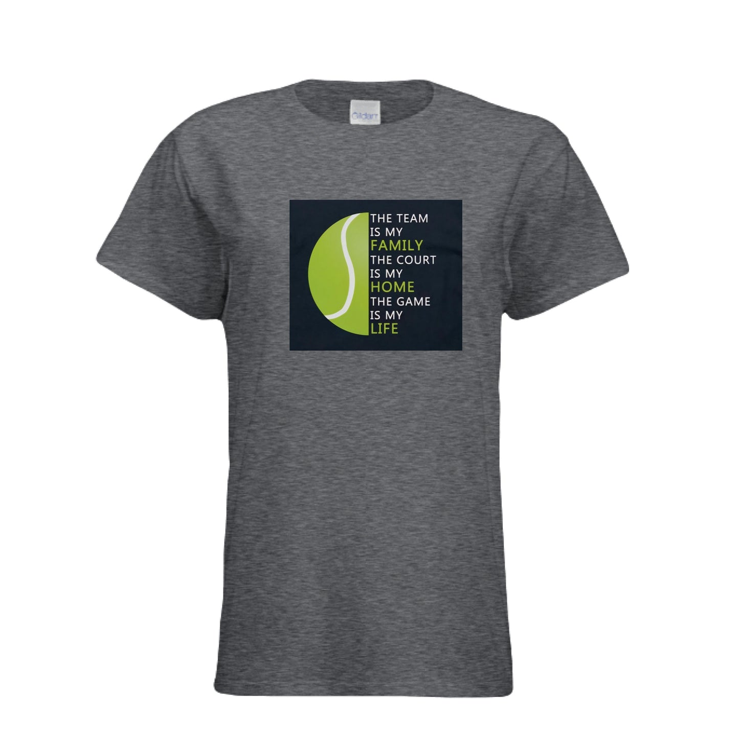 DARK HEATHER - FRONT